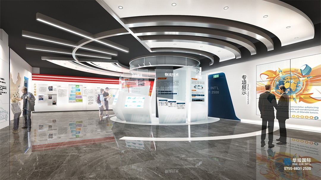 深圳哪里有比較靠譜的物流專業展廳設計公司
